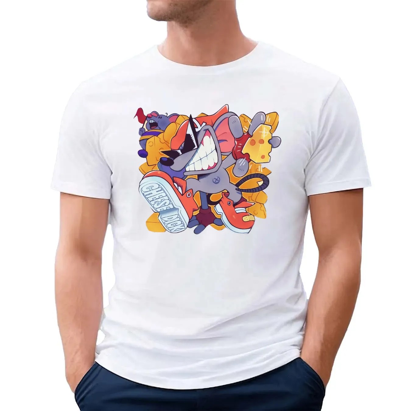 Ritz da Rat for the Newgrounds 2025 Cartoon T Shirt