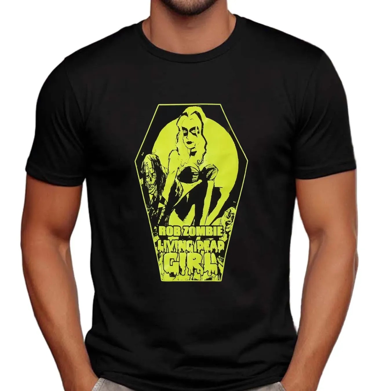 Rob Zombie Living Dead Girl Glow-In-The-Dark Horror T Shirt