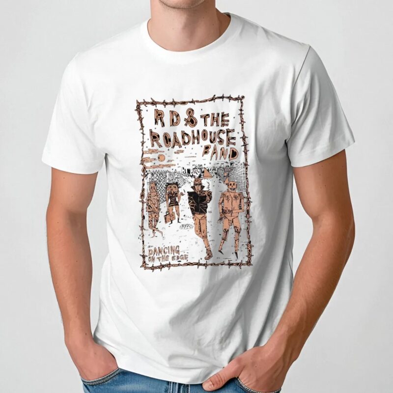 Ryan Davis And The Roadhouse Band Dancing On The Edge 'dote' Tour T Shirt