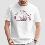 Sad Boy and Lola Cats T Shirt
