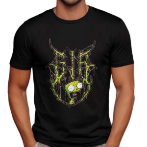 Invader Zim GIR Metal Vintage T Shirt