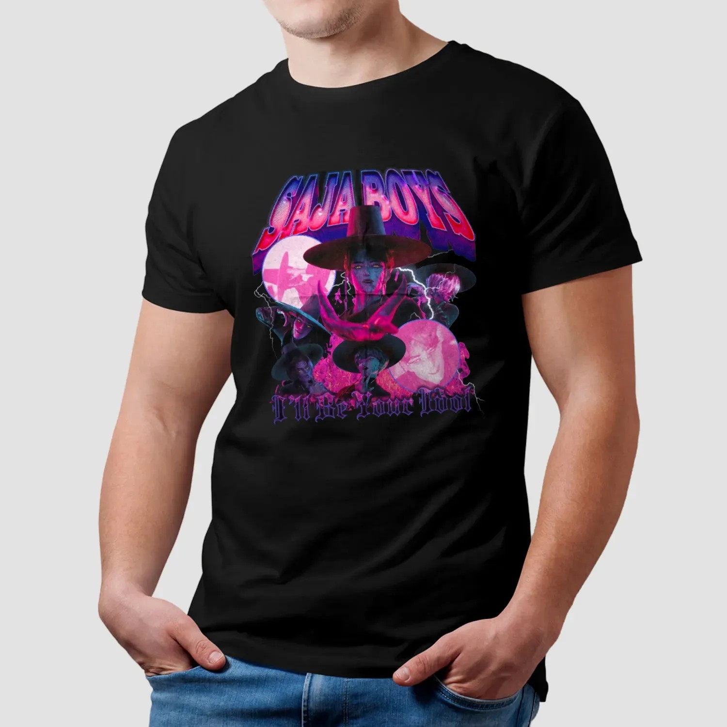 Saja Demons I'll Be Your Idol Kpop Demon Hunters Bootleg T Shirt
