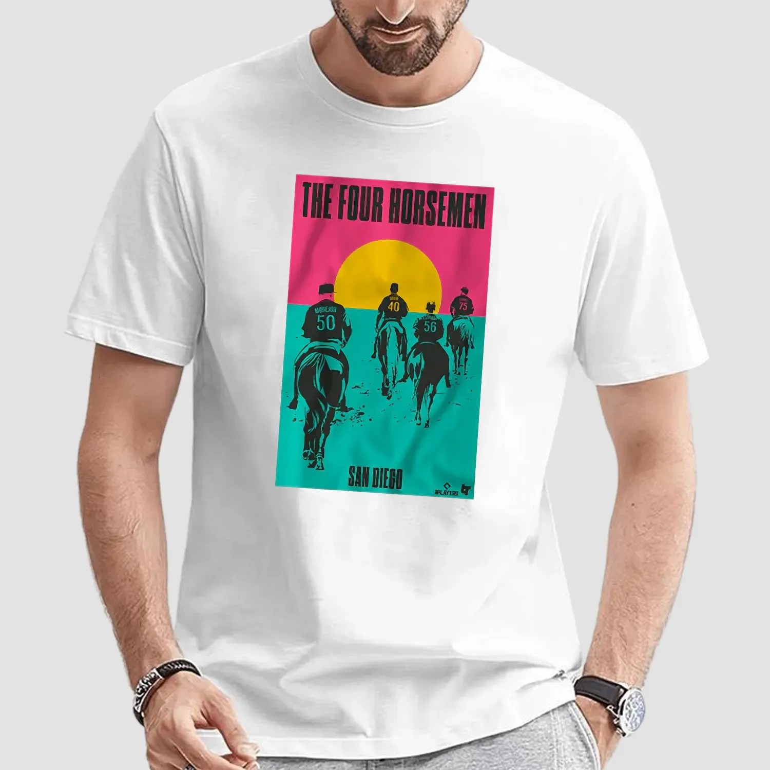 San Diego Adrian Morejon Jason Adam Jeremiah Estrada Robert Suarez The Four Horsemen T Shirt