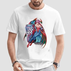 Lilith Aensland Darkstalkers Resurrection Faygo Cotton Candy Soda T Shirt