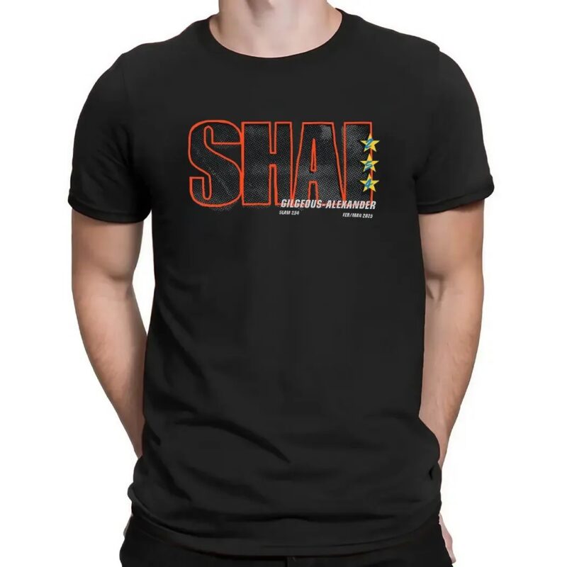 Shai Gilgeous Alexander 2025 Generation Shai SLAM Remix T Shirt