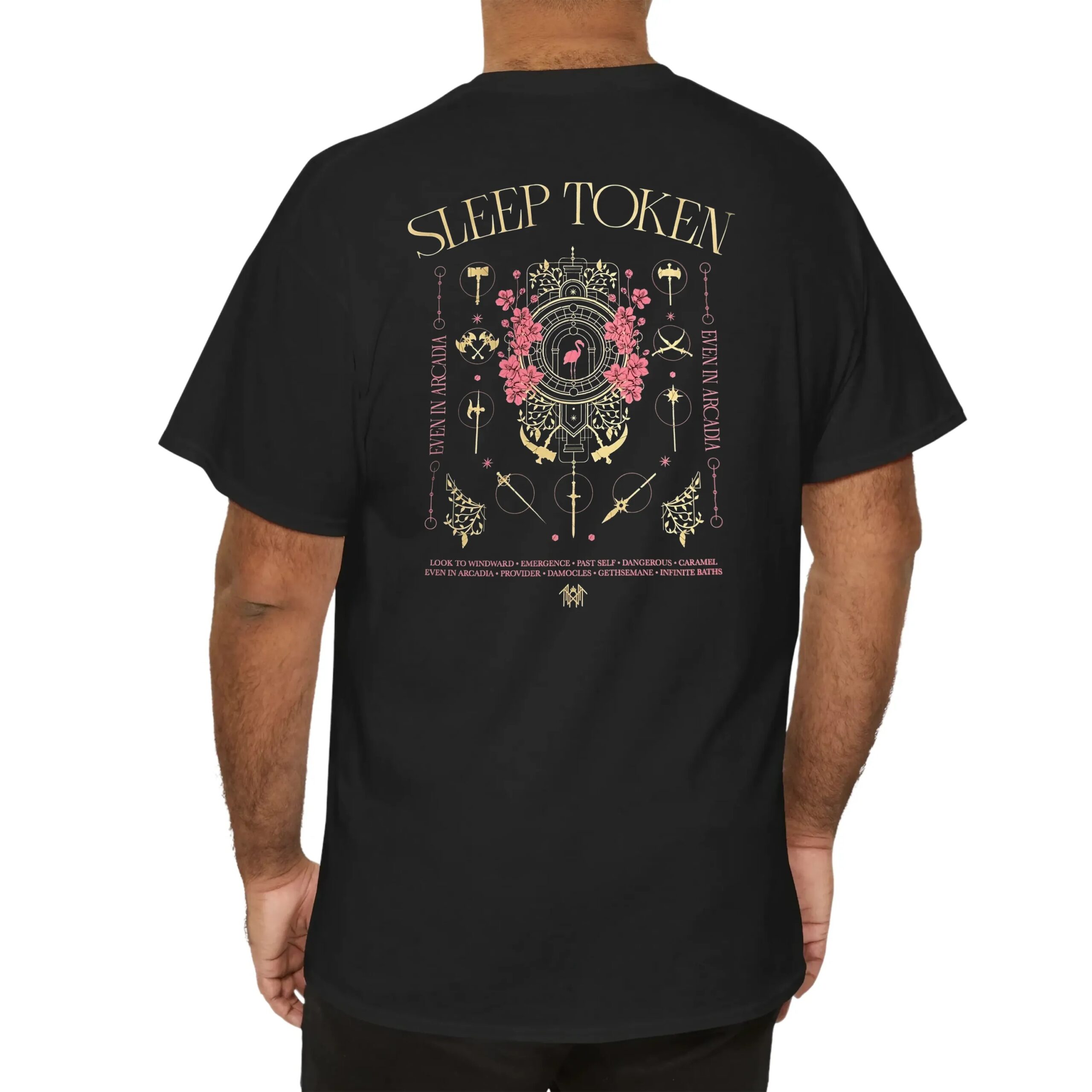 Sleep Token Arcadia Weapons Even In Arcadia Look To Windward Emergence Past Self Dangerous T Shirt