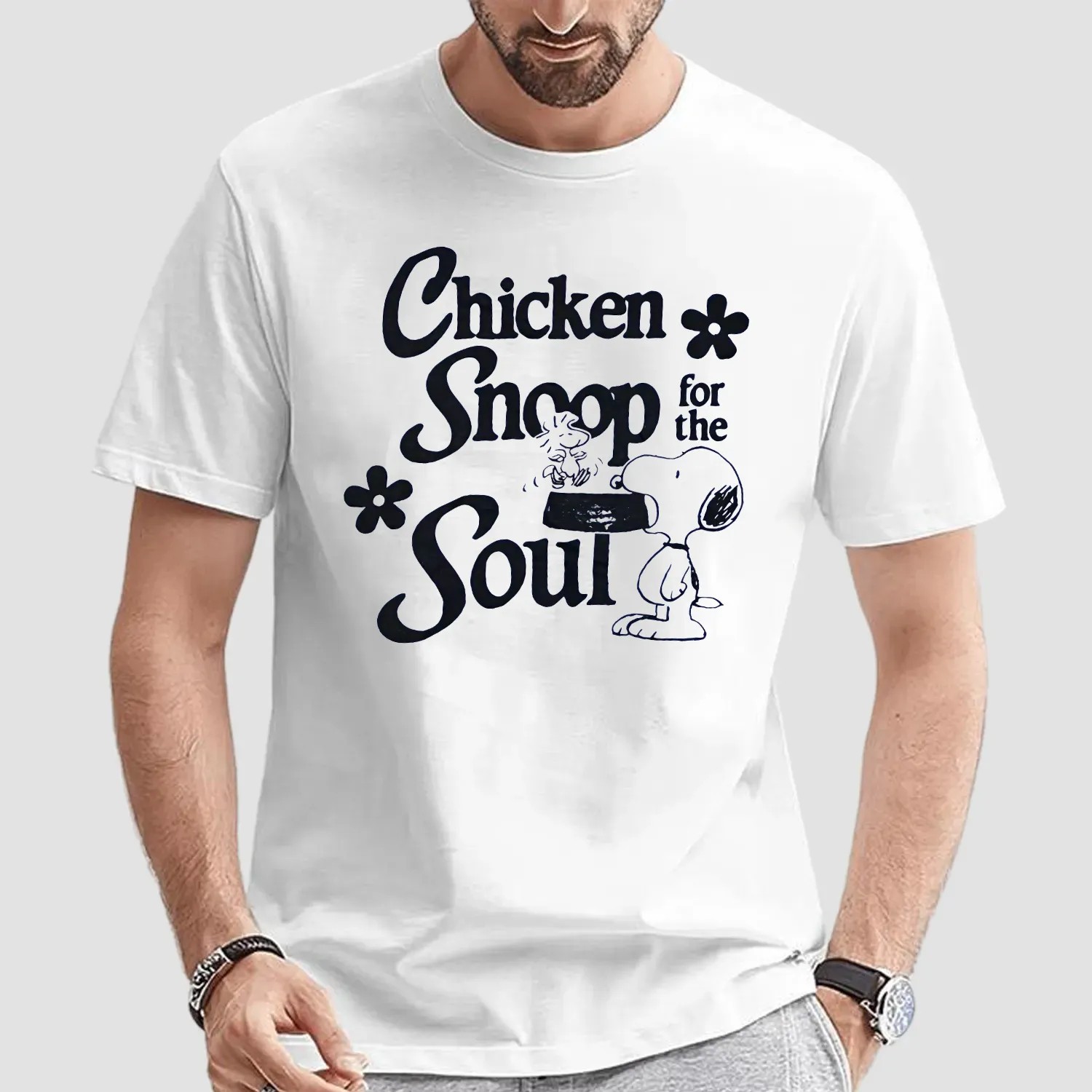 Snoopy And Woodstock Chicken Snoopy For The Soul T Shirt