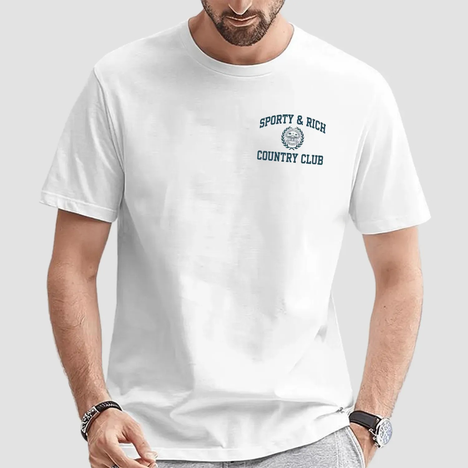 Sporty and Rich Country Club Los Angeles California Estd 1994 T Shirt