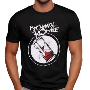 My Chemical Romance Blood Hourglass Boyfriend T Shirt