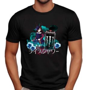 Rice Shower Uma Musume Monster Energy Zero Sugar Mashup T Shirt