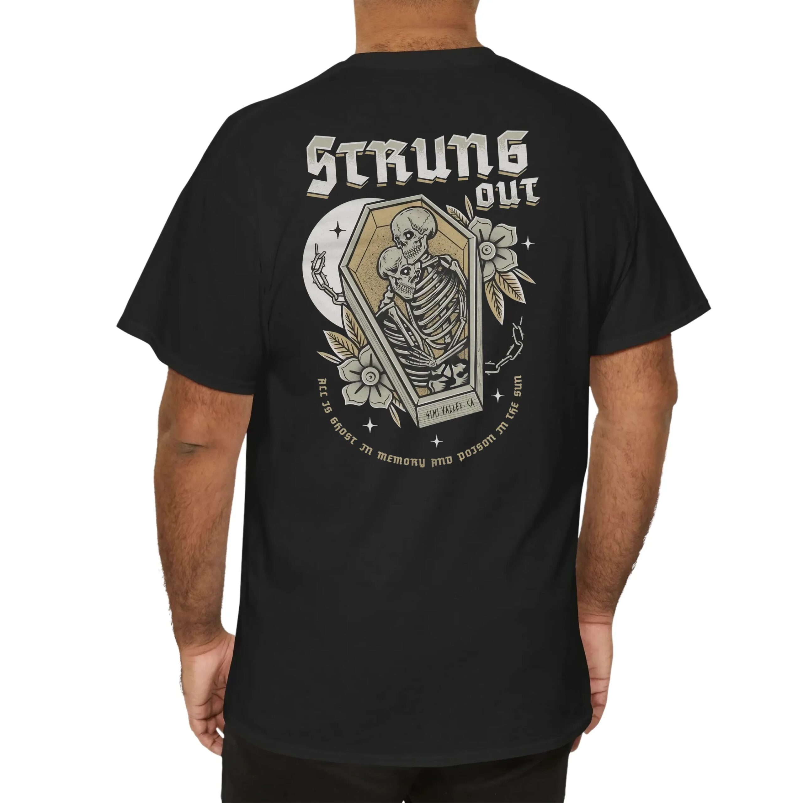 Strung Out All Is Ghost In Memory And Poison In The Sun Skeletons T Shirt