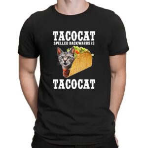 Joe Burrow Wears Tacocat Spelled Backwards Is Tacocat Meme T Shirt