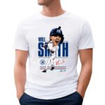 Will Smith Dodgers Caricature Signature T Shirt