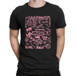 Blackpink Song List World Tour 2025 Kpop Fan Art T Shirt