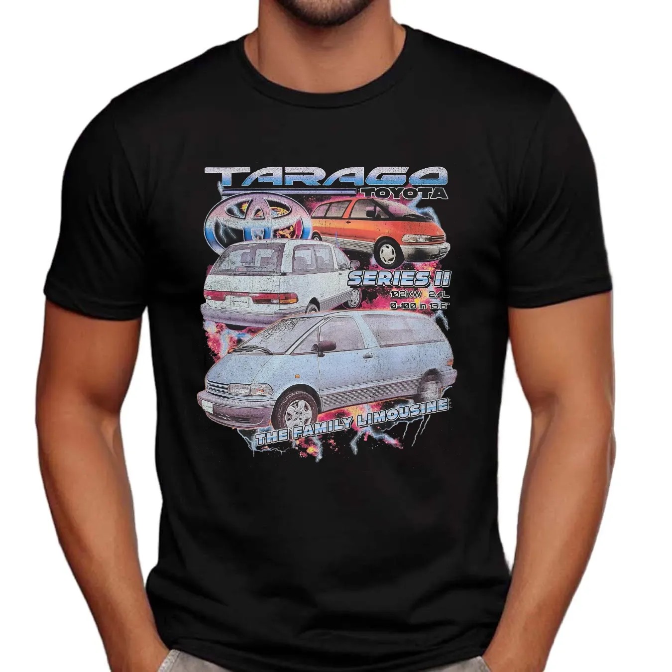 Tarago Toyota The Family Limousine Vintage T Shirt