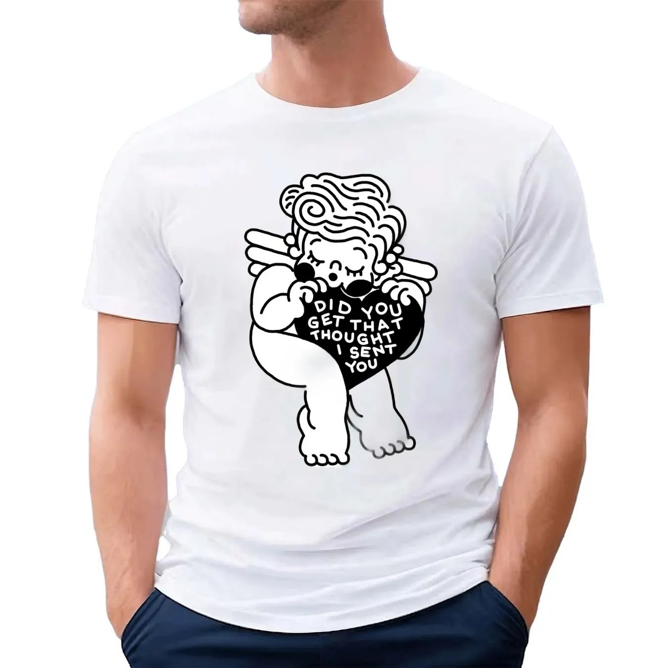 Telepathic Love Did You Get That Thought I Sent You T Shirt