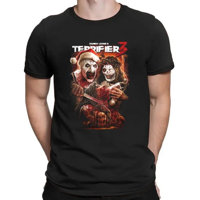 Terrifier 3 Saint Sicko Horror Movie T Shirt