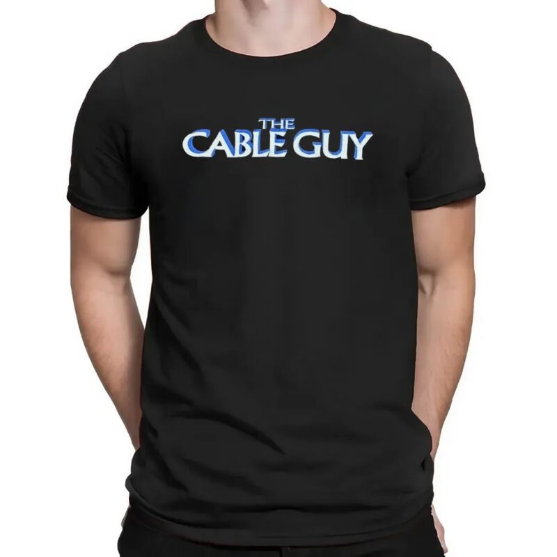 The Cable Guy Get Wired Today 1996 Movie T Shirt