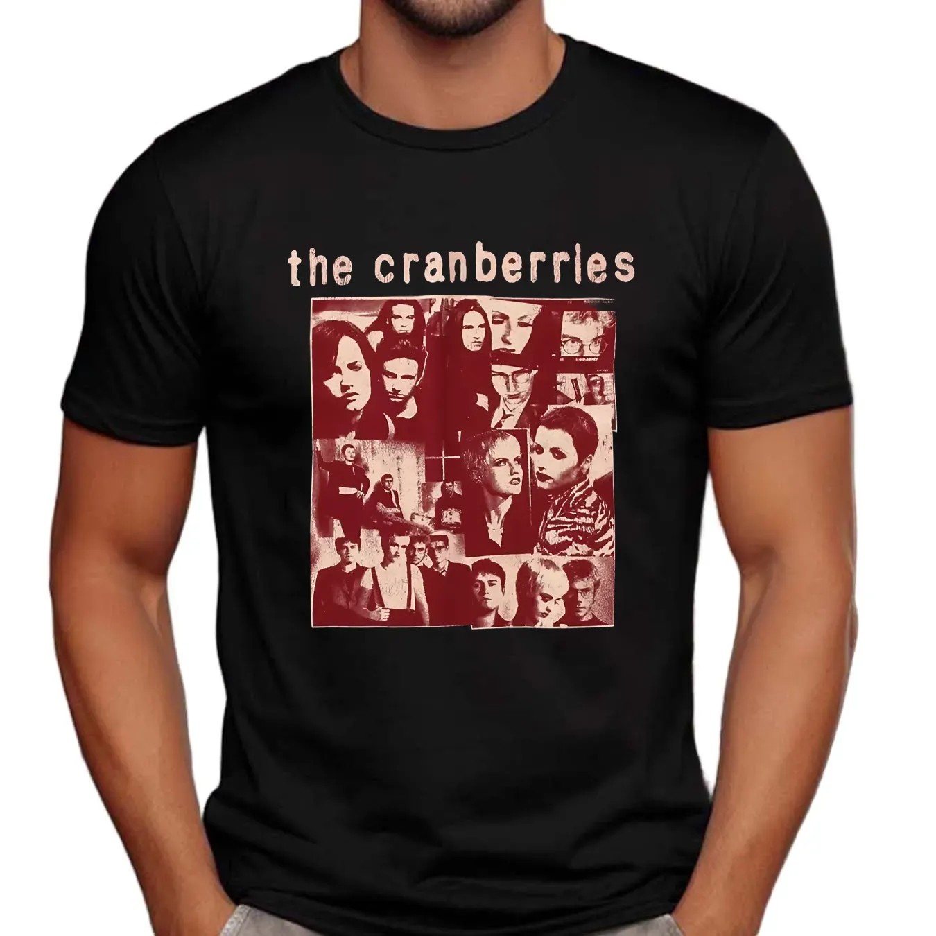 The Cranberries Band Collage Vintage T Shirt