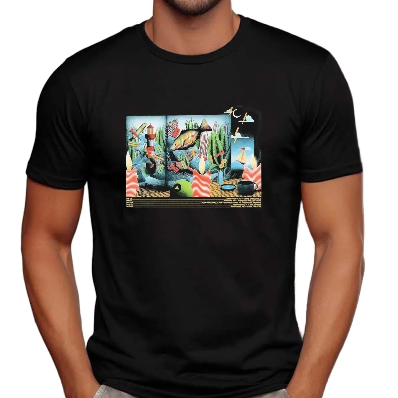 The Disco Biscuits TDB30 Final 5 Shows On July 2025 In New Jersey Massachusetts Rhode Island And And Maine Fish Tank T Shirt