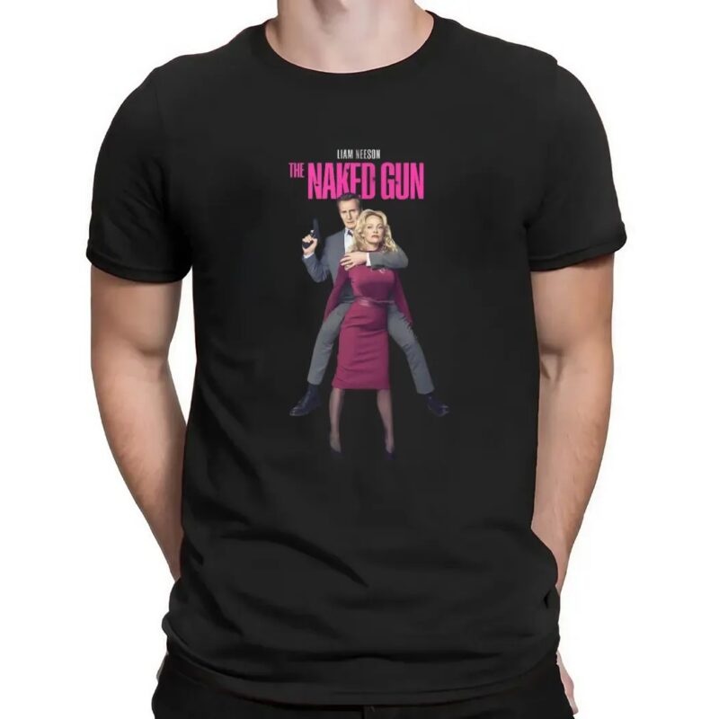 The Naked Gun By Liam Neeson August 1 2025 He’s Got Your Back Movie T Shirt
