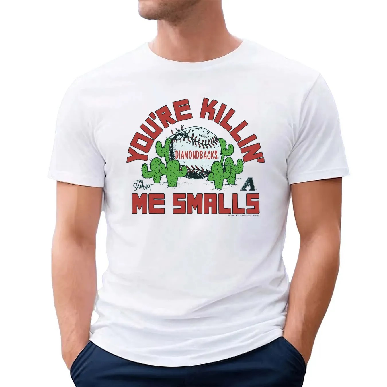 The Sandlot Arizona Diamondbacks Baseball You're Killin' Me Smalls T Shirt