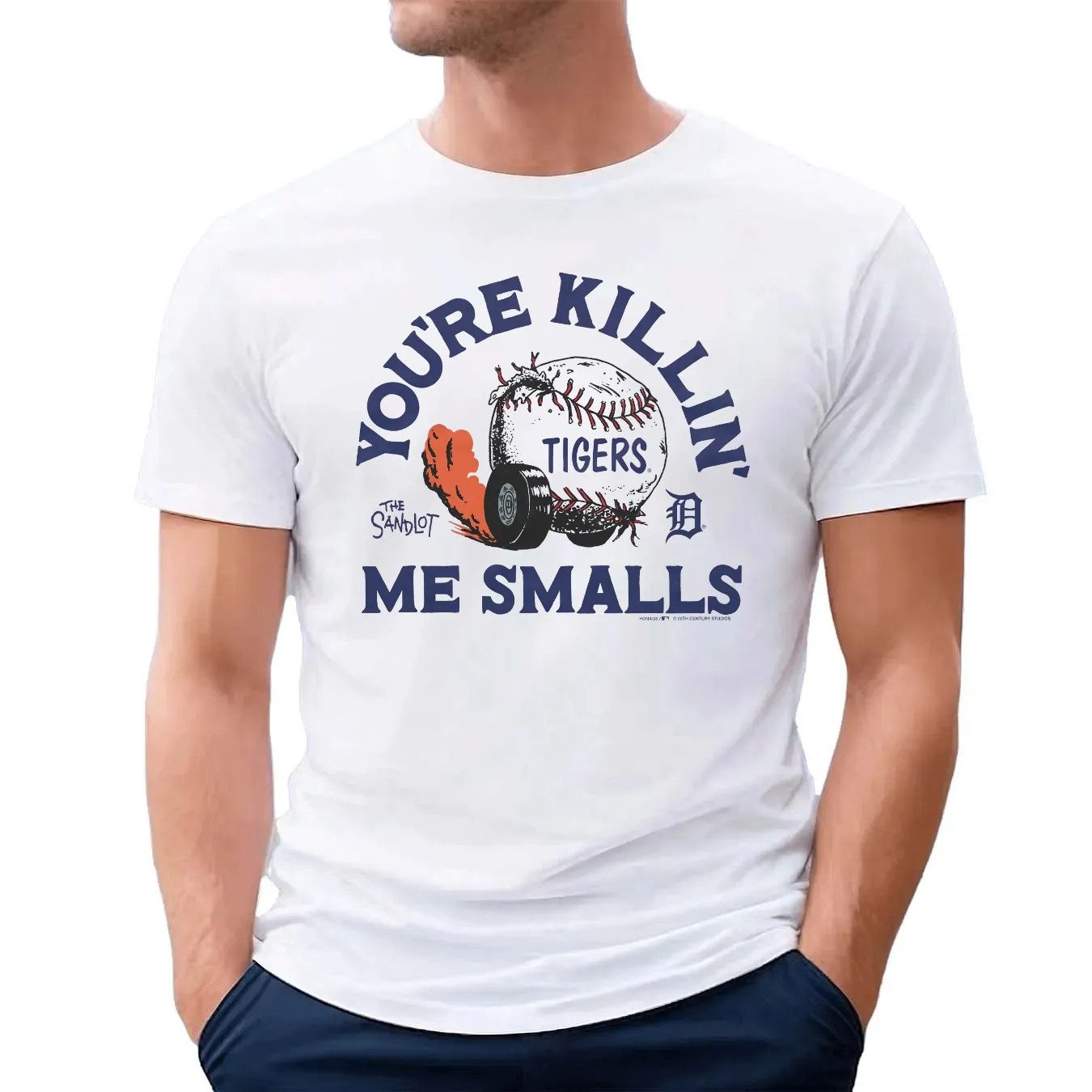 The Sandlot Detroit Tigers Baseball 2025 You're Killing Me Smalls T Shirt