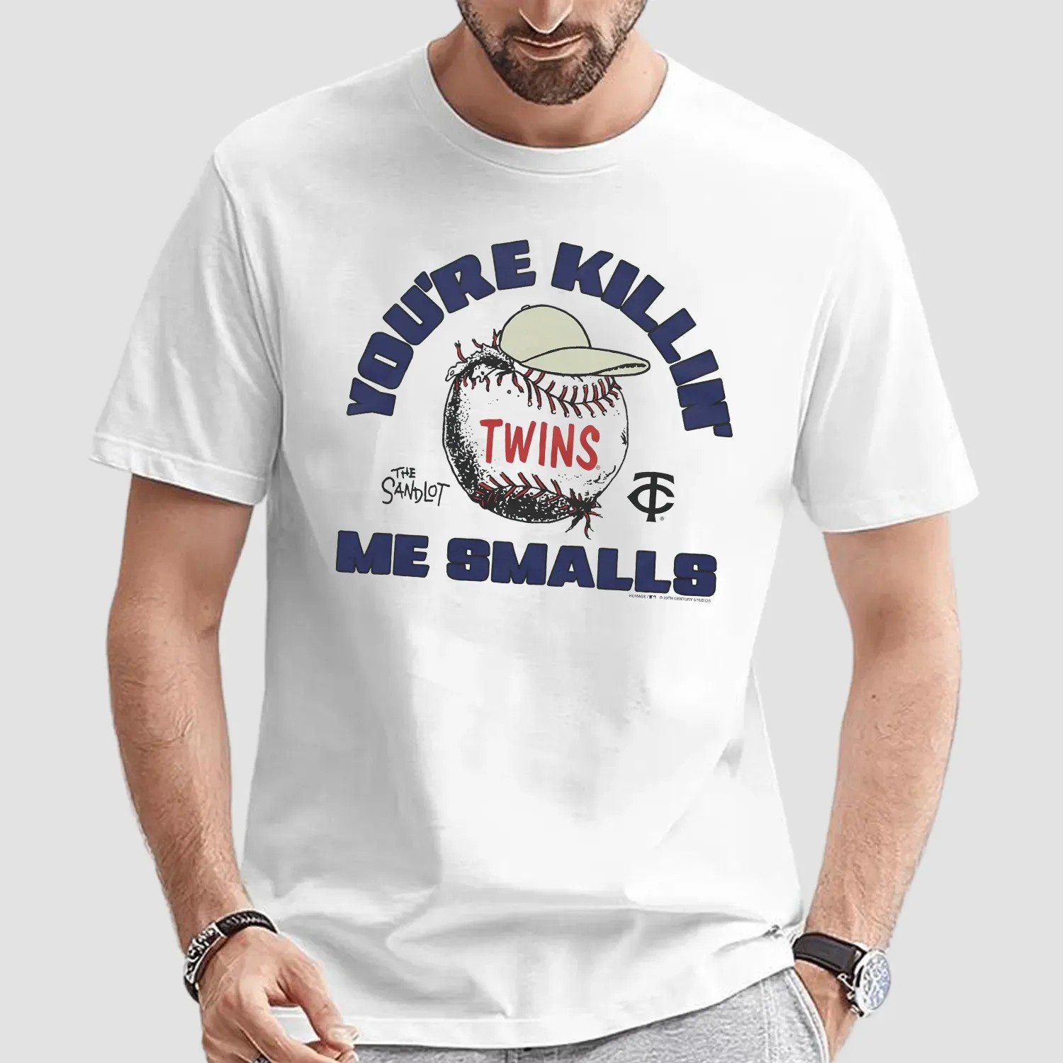 The Sandlot Minnesota Twins Baseball You're Killin' Me Smalls T Shirt