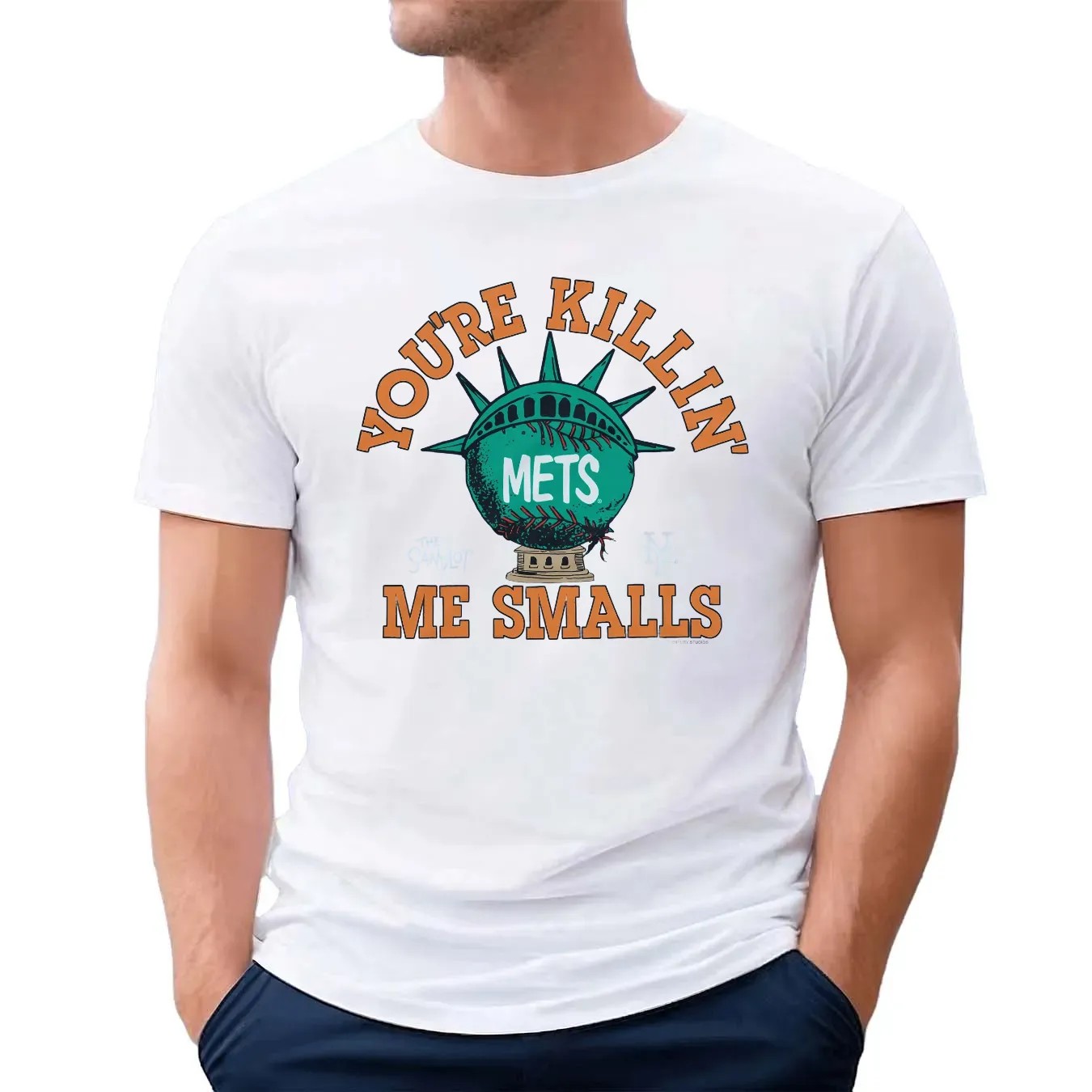The Sandlot New York Mets Baseball You're Killin' Me Smalls Parody T Shirt
