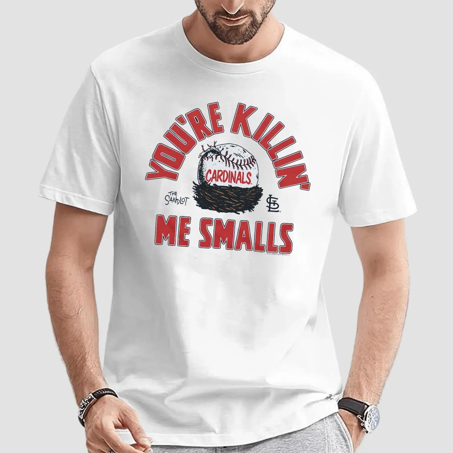 The Sandlot St Louis Cardinals Baseball You're Killin' Me Smalls T Shirt