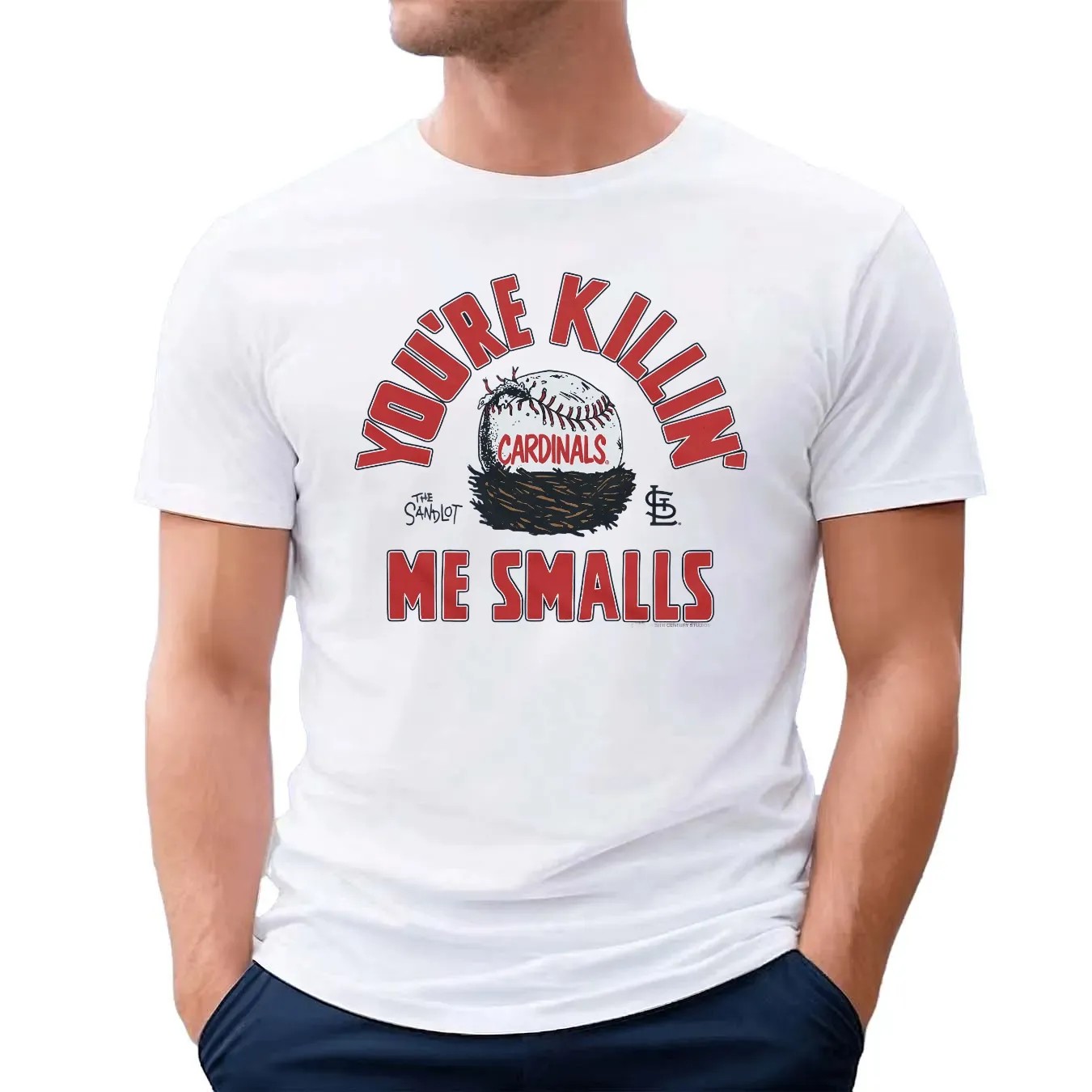 The Sandlot St Louis Cardinals Baseball You're Killin' Me Smalls T Shirt