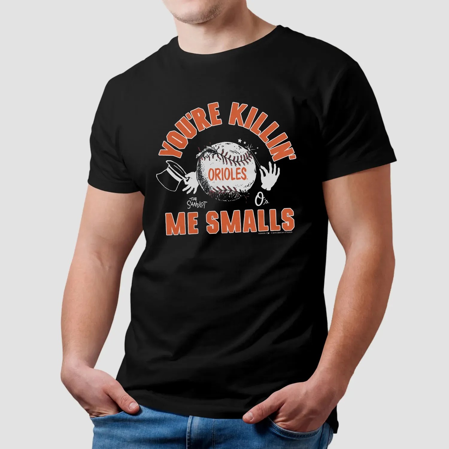 The Sandlot and Baltimore Orioles Baseball You're Killin' Me Smalls T Shirt