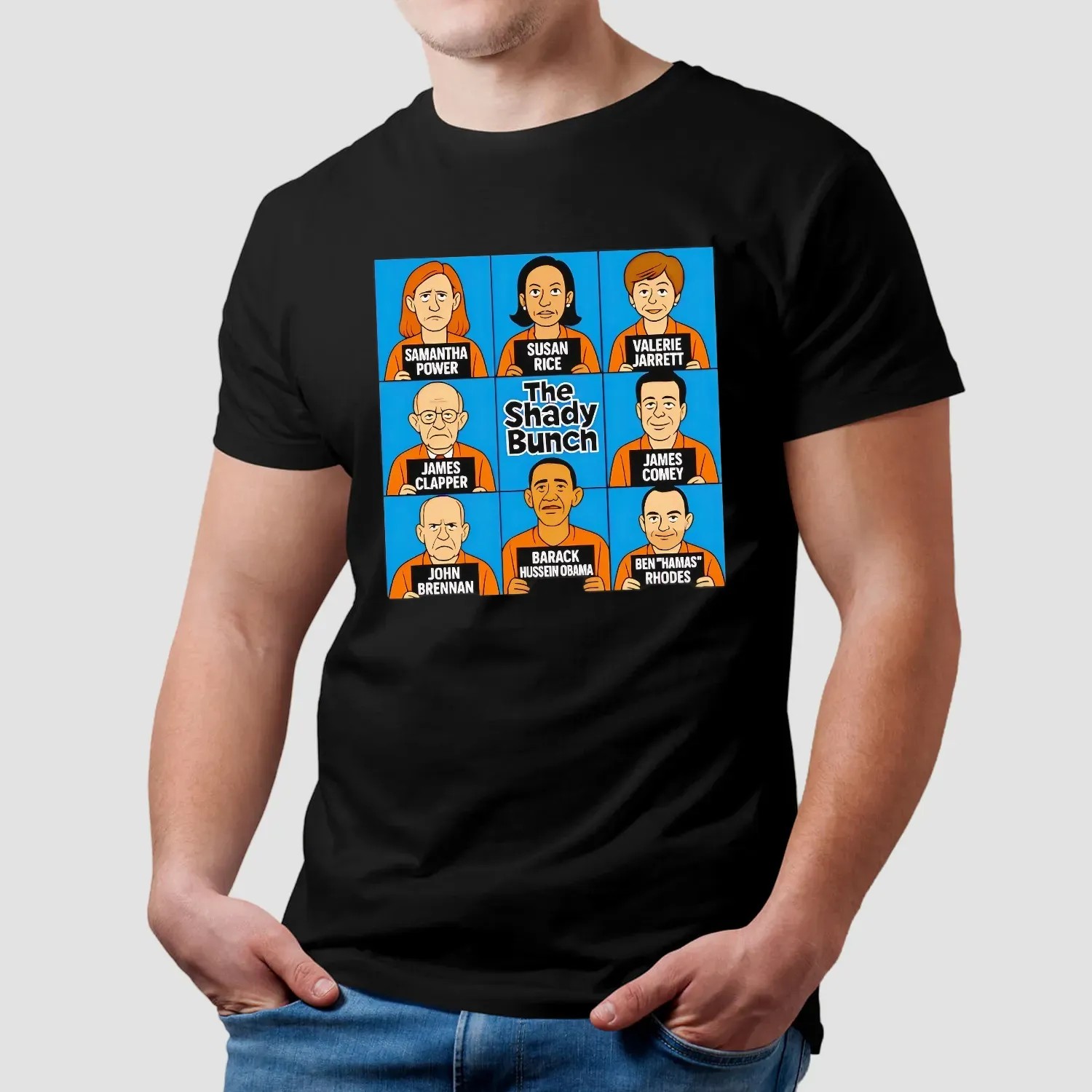 The Shady Bunch Samantha Power Susan Rice Valerie Jarrett Barack Hussein Obama T Shirt