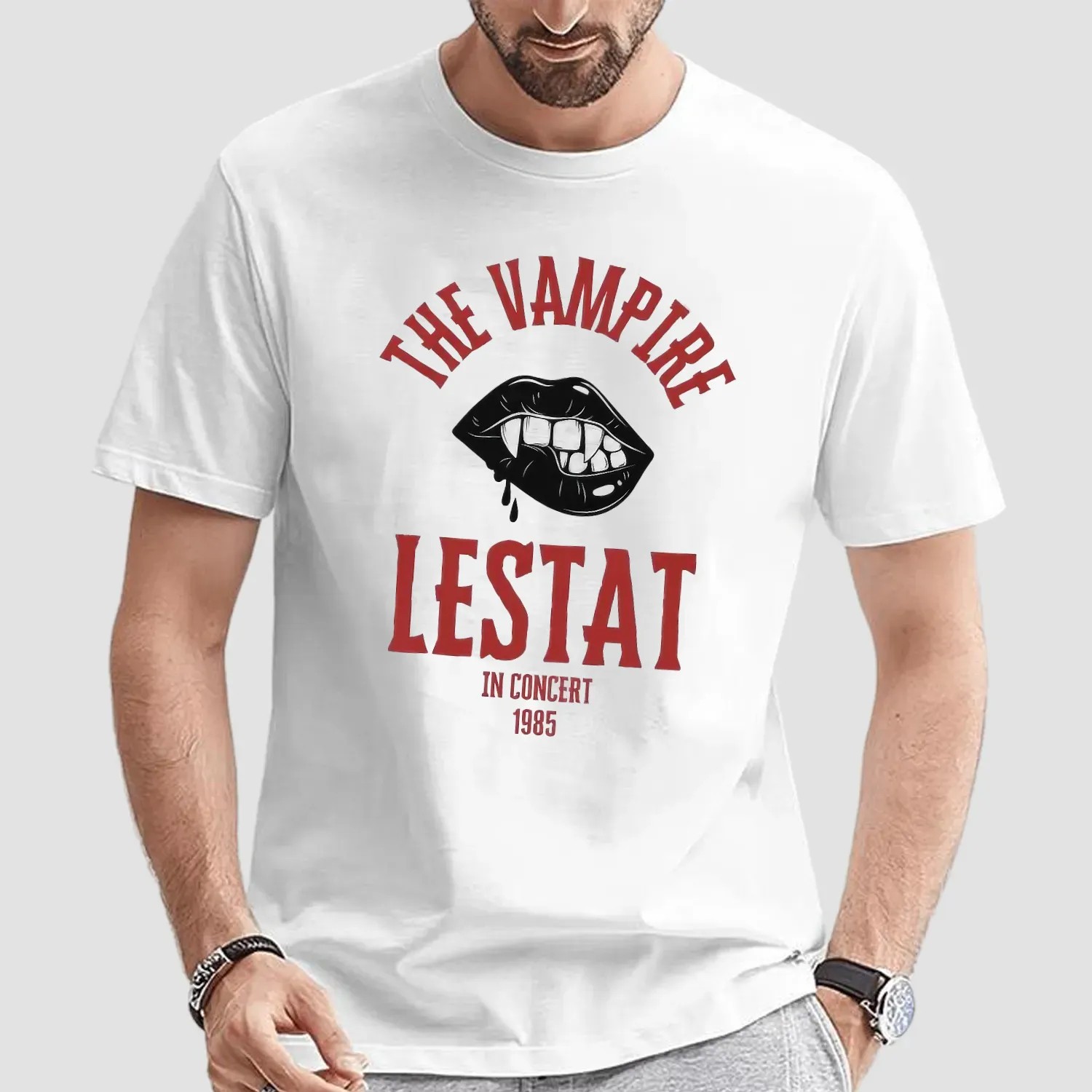 The Vampire Lestat In Concert 1985 Lestat And Louis T Shirt
