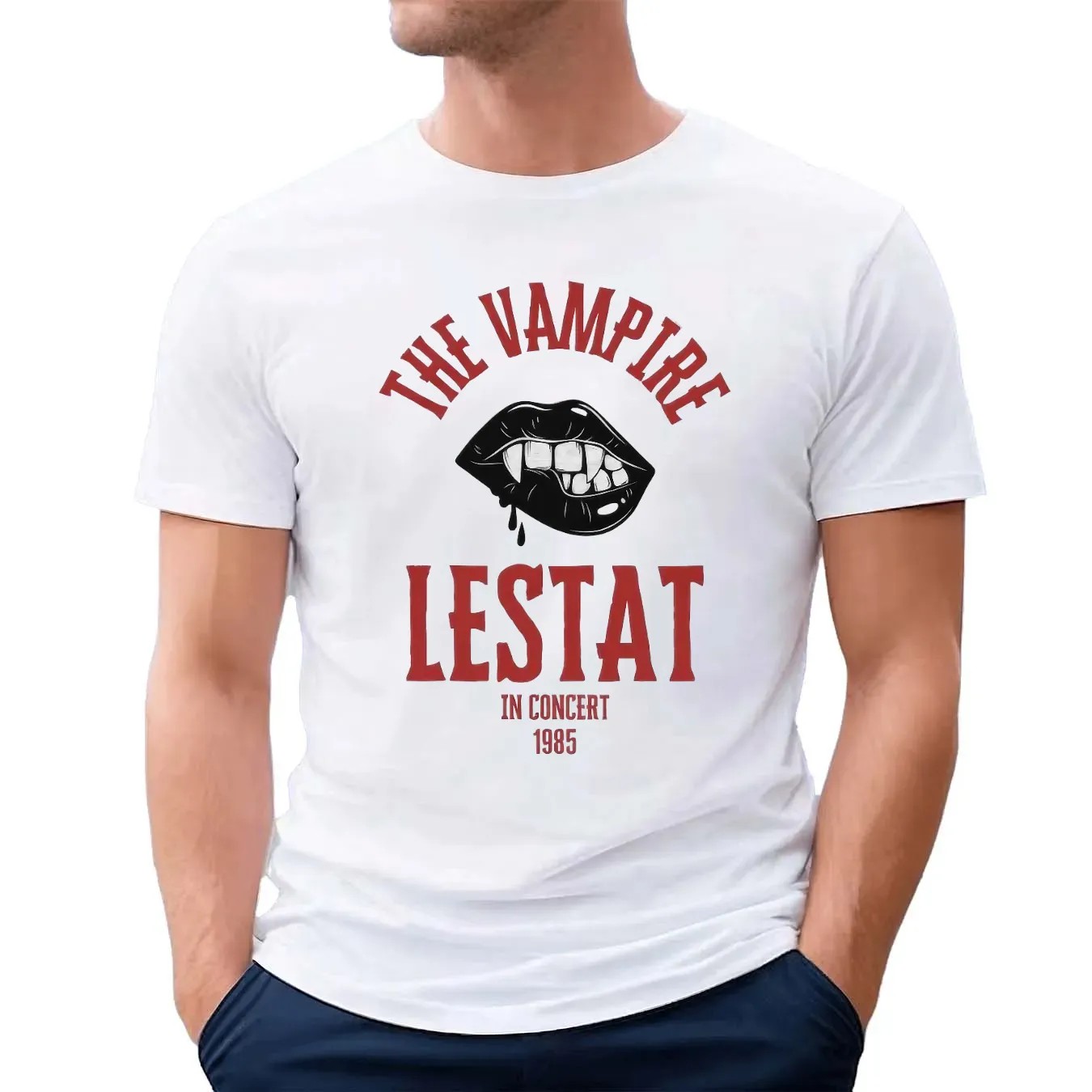 The Vampire Lestat In Concert 1985 Lestat And Louis T Shirt