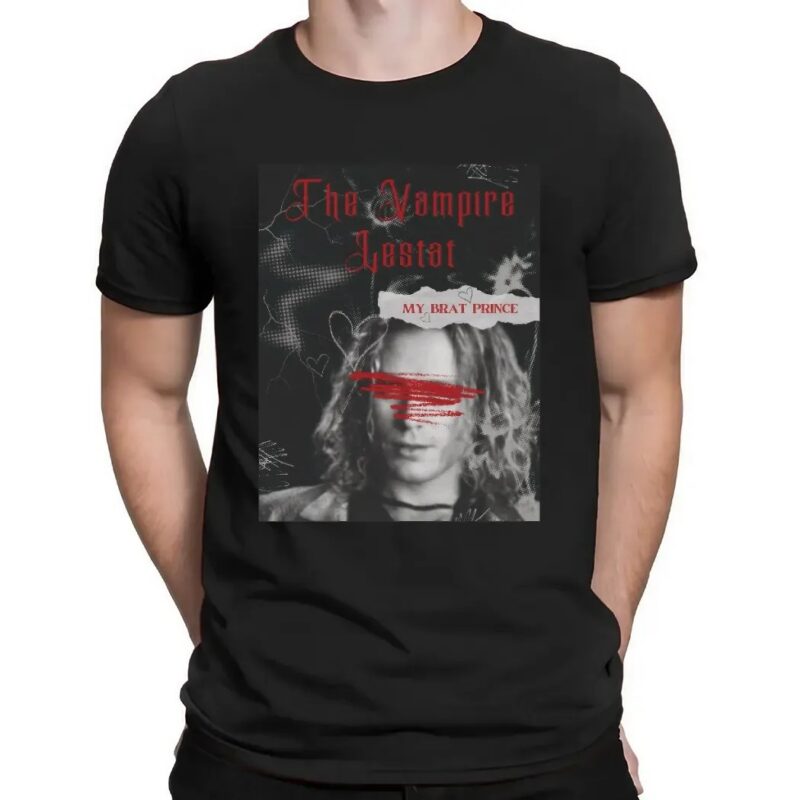 The Vampire Lestat de Lioncourt Interview with the Vampire Grunge Fan Gothic Horror My Brat Prince T Shirt