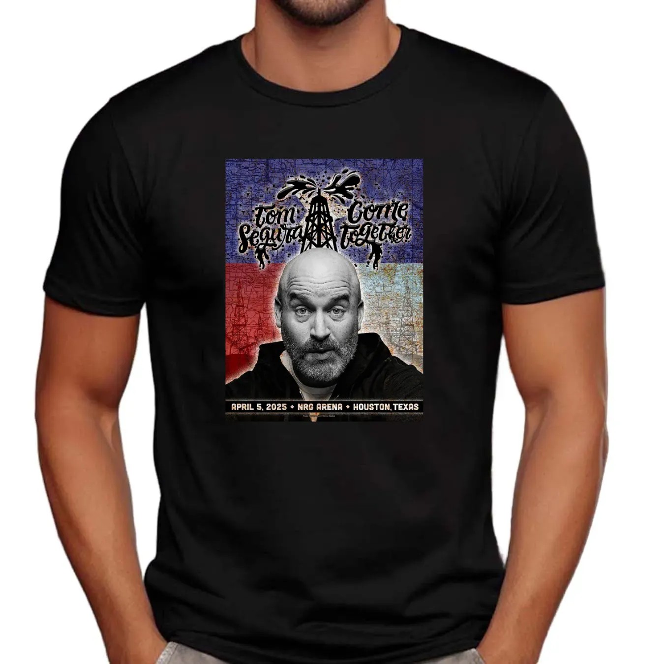 Tom Segura Come Together April 5 2025 Houston Texas T Shirt
