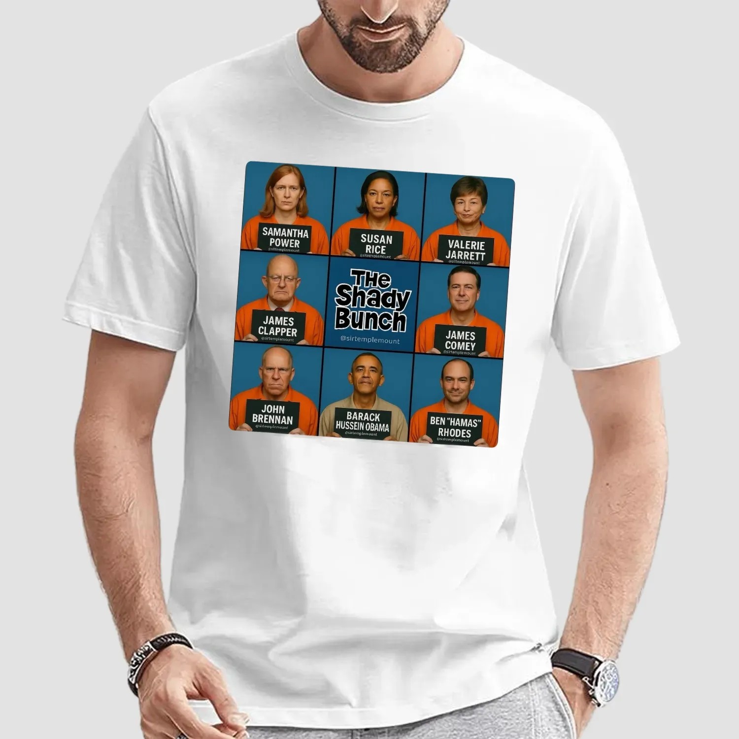Trump Post The Shady Bunch Samantha Power Susan Rice Valerie Jarrett Barack Hussein Obama T Shirt