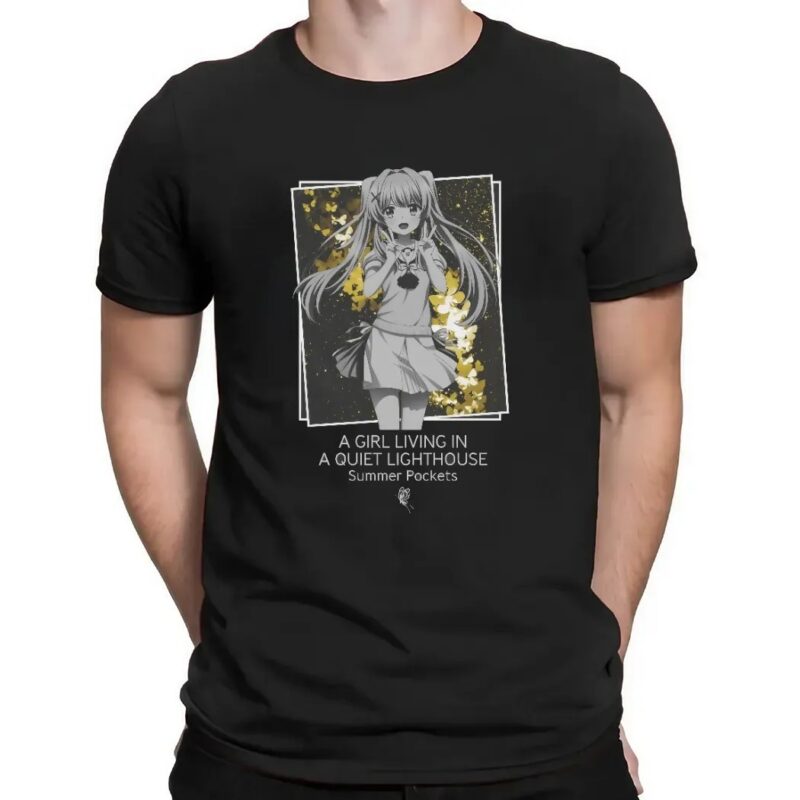 Tsumugi Wenders A Girl Living In A Quiet Lighthouse Summer Pockets Anime T Shirt
