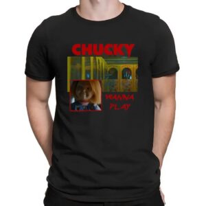 Chucky TV Series Good Guys Wanna Play Horror Movie T Shirt