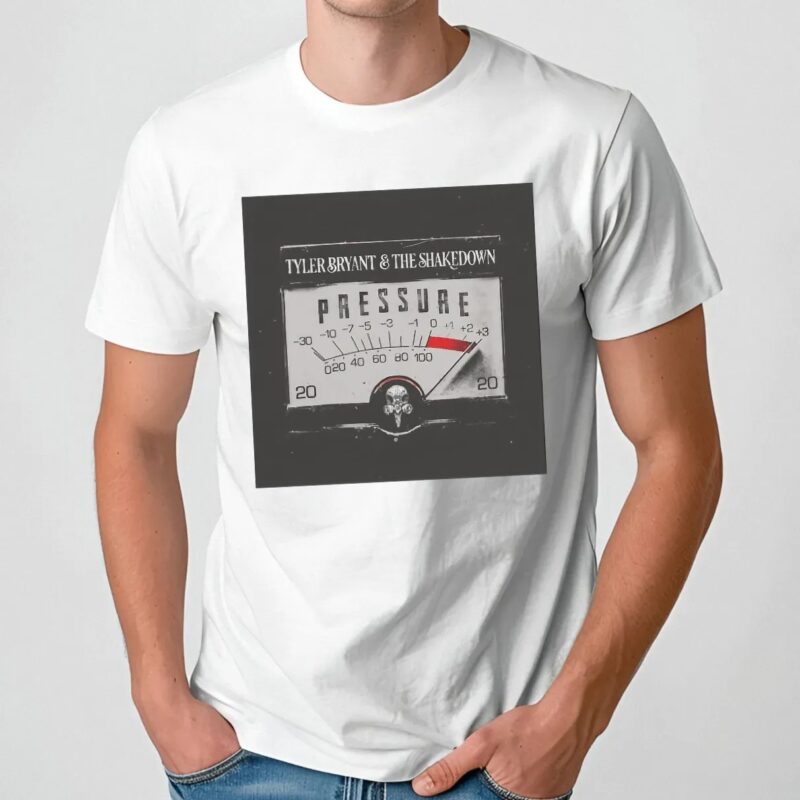Tyler Bryant and The Shakedown Pressure Album Cover T Shirt