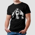 Ozzy Osbourne Screaming Photo Rip Ozzy 2025 T Shirt