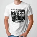 Ozzy Osbourne Mama I’m Coming Home Tribute Graphic Iconic Rock Legend Portraits T Shirt