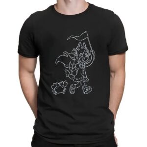 Sameko Saba Vtuber Flag and Crab T Shirt