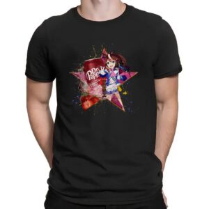 Tokai Teio Umamusume Pretty Derby Dr Pepper Strawberries Cream Anime T Shirt