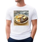 Steak Eggs And Butter Photo T Shirt