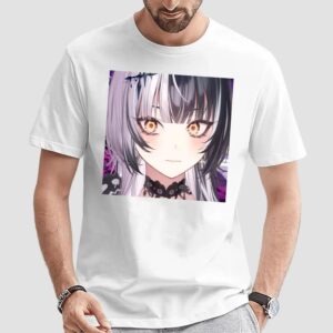 Shiori Maid Hololive Vtuber Portrait T Shirt