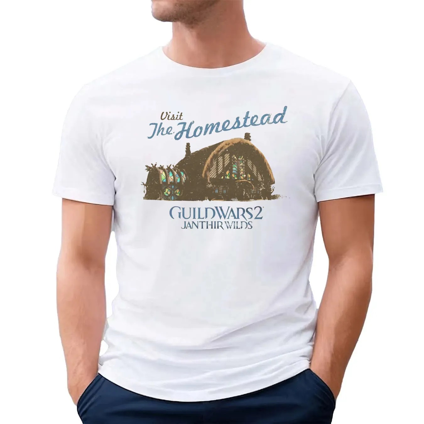 Visit The Homestead Guild Wars 2 Janthir Wilds Vintage T Shirt