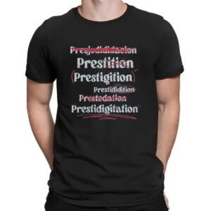 The Stinky Dragon Prestidigitation Spelling T Shirt
