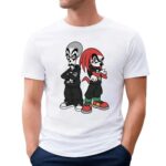 Roger American Dad Knuckles The Echidna Sonic The Hedgehog Mashup T Shirt